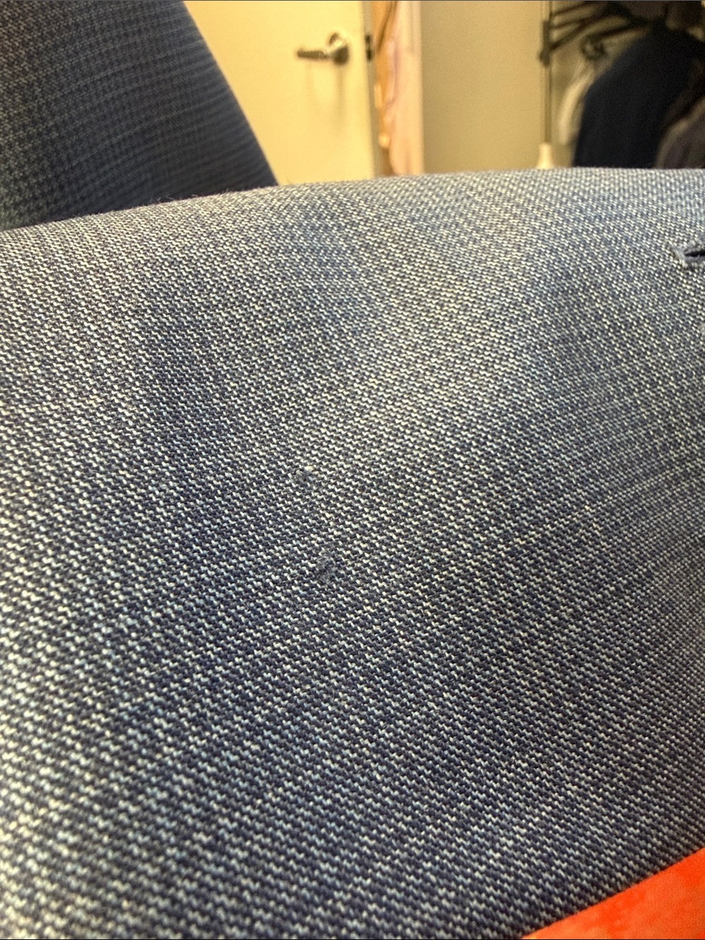 Canali Men's Blue Two-Button Wool Blend Suit - Picture 3 of 5